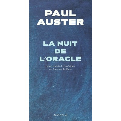 La Nuit de l'oracle De Paul Auster